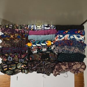 LuLaRoe Kids Leggings - Vibrant Multicolor Collection